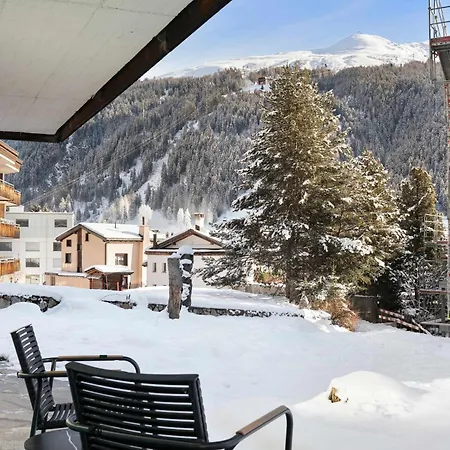 Modern Alpine Terrace Davos * Bolgen
