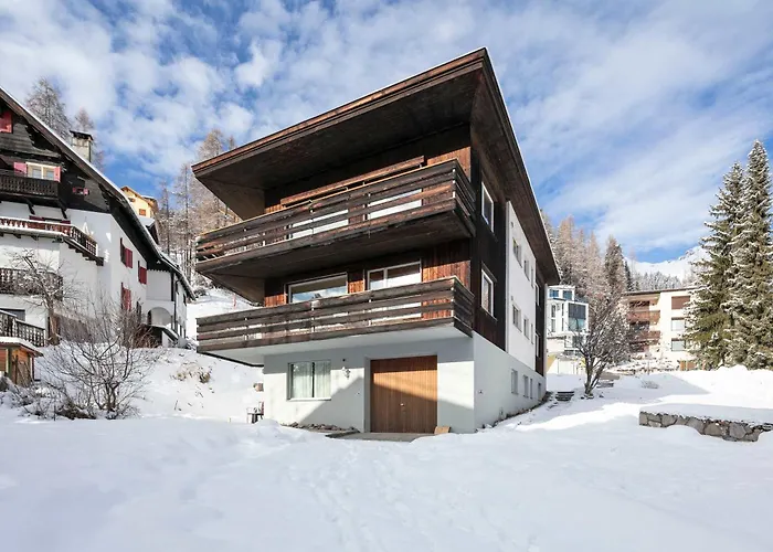 Modern Alpine Terrace Apartamento